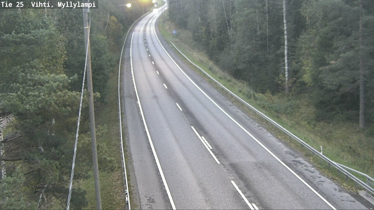Kelikamerat Kuva Tie 25 Lohja Myllylampi, Lohja, Uusimaa
