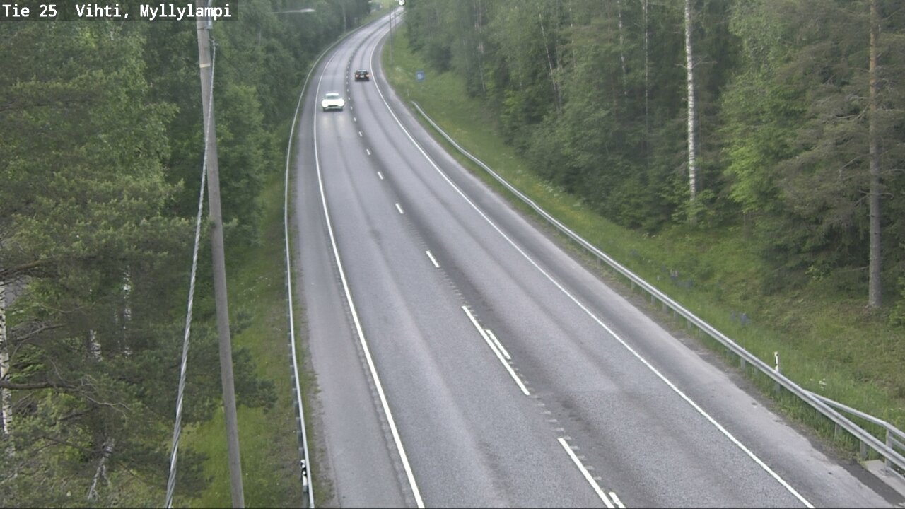 Kelikamerat Kuva Tie 25 Lohja Myllylampi, Lohja, Uusimaa