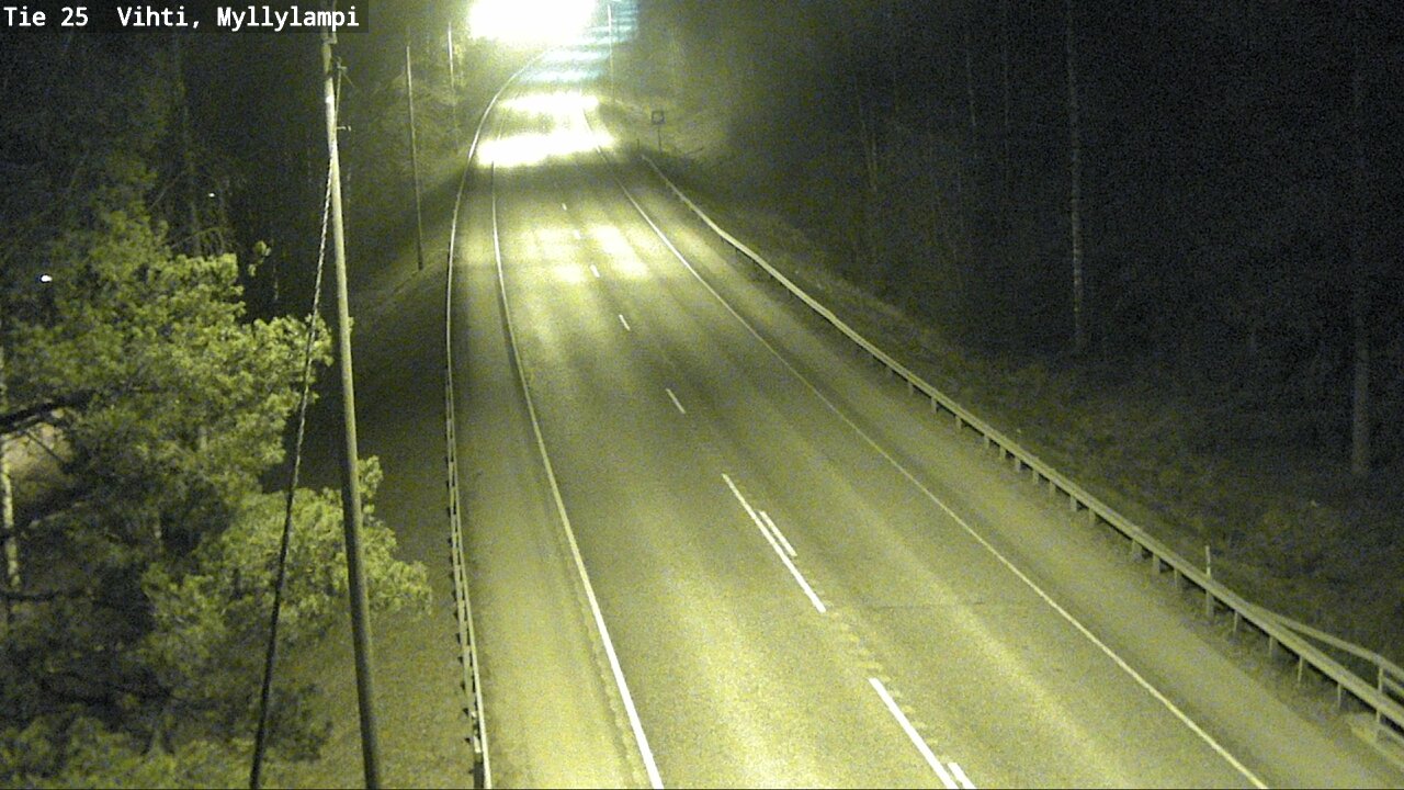 Weather Camera Image Road 25 Lohja Myllylampi, Lohja, Uusimaa