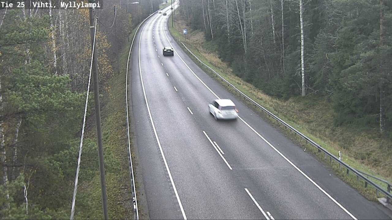 Kelikamerat Kuva Tie 25 Lohja Myllylampi, Lohja, Uusimaa