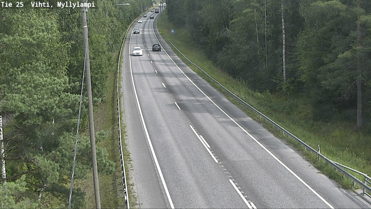 Kelikamerat Kuva Tie 25 Lohja Myllylampi, Lohja, Uusimaa