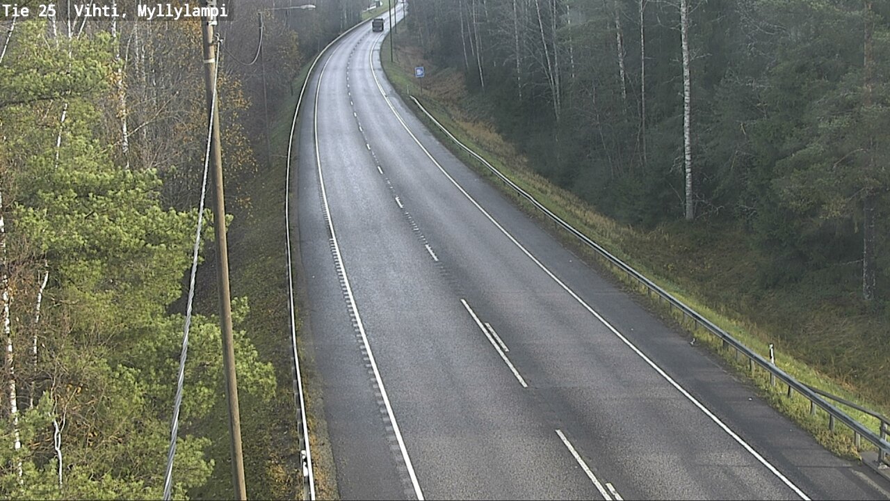 Kelikamerat Kuva Tie 25 Lohja Myllylampi, Lohja, Uusimaa