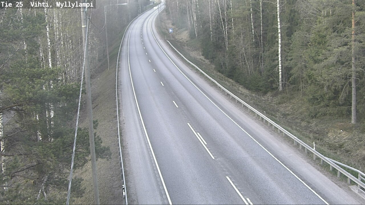 Kelikamerat Kuva Tie 25 Lohja Myllylampi, Lohja, Uusimaa