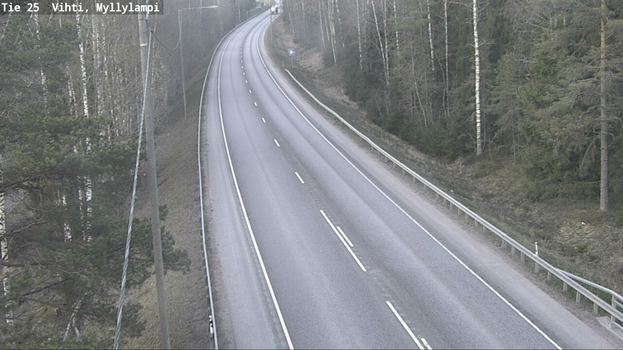 Kelikamerat Kuva Tie 25 Lohja Myllylampi, Lohja, Uusimaa