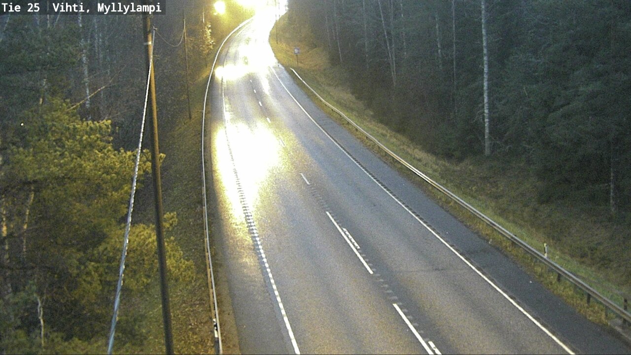 Kelikamerat Kuva Tie 25 Lohja Myllylampi, Lohja, Uusimaa