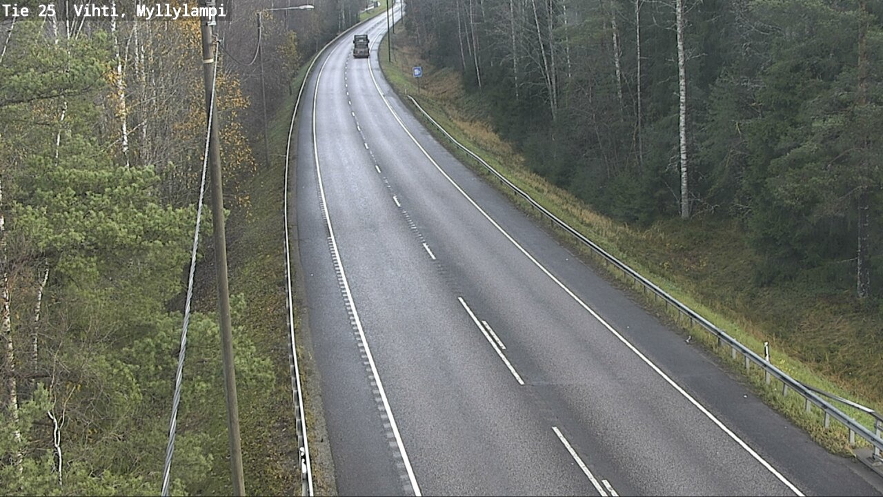 Kelikamerat Kuva Tie 25 Lohja Myllylampi, Lohja, Uusimaa