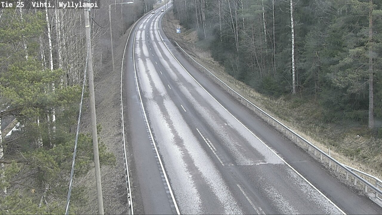 Kelikamerat Kuva Tie 25 Lohja Myllylampi, Lohja, Uusimaa