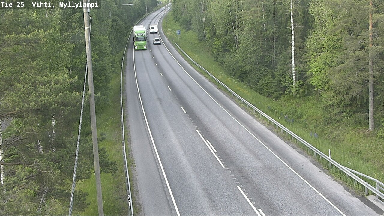 Kelikamerat Kuva Tie 25 Lohja Myllylampi, Lohja, Uusimaa