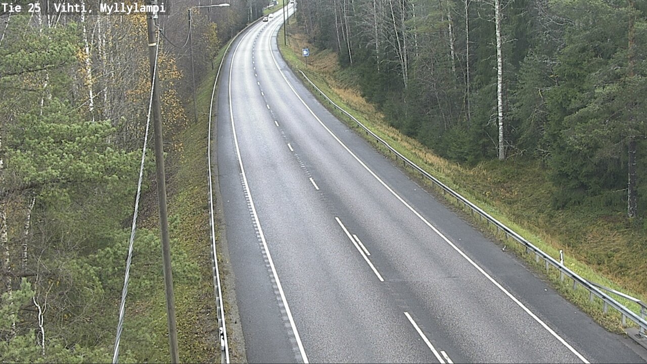 Kelikamerat Kuva Tie 25 Lohja Myllylampi, Lohja, Uusimaa