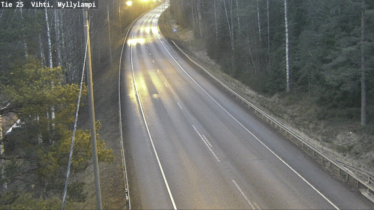 Kelikamerat Kuva Tie 25 Lohja Myllylampi, Lohja, Uusimaa