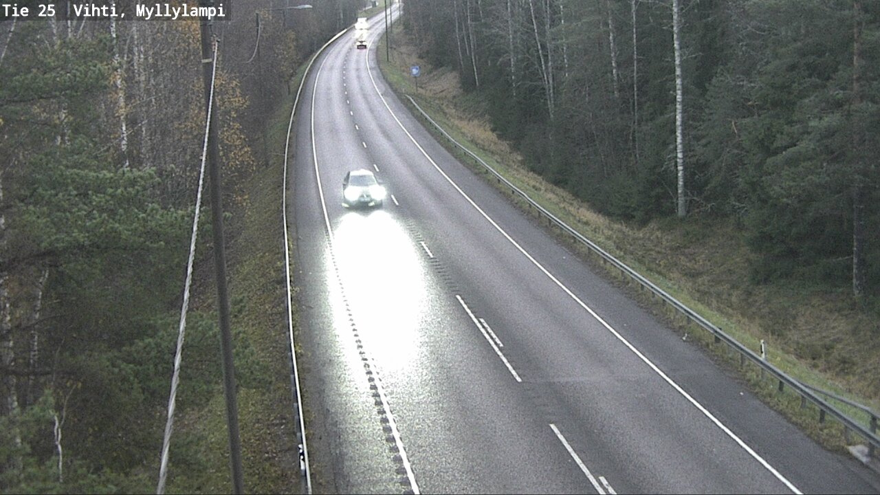 Kelikamerat Kuva Tie 25 Lohja Myllylampi, Lohja, Uusimaa