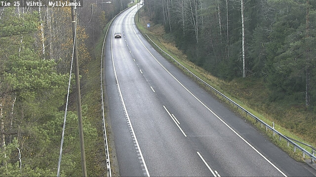 Kelikamerat Kuva Tie 25 Lohja Myllylampi, Lohja, Uusimaa