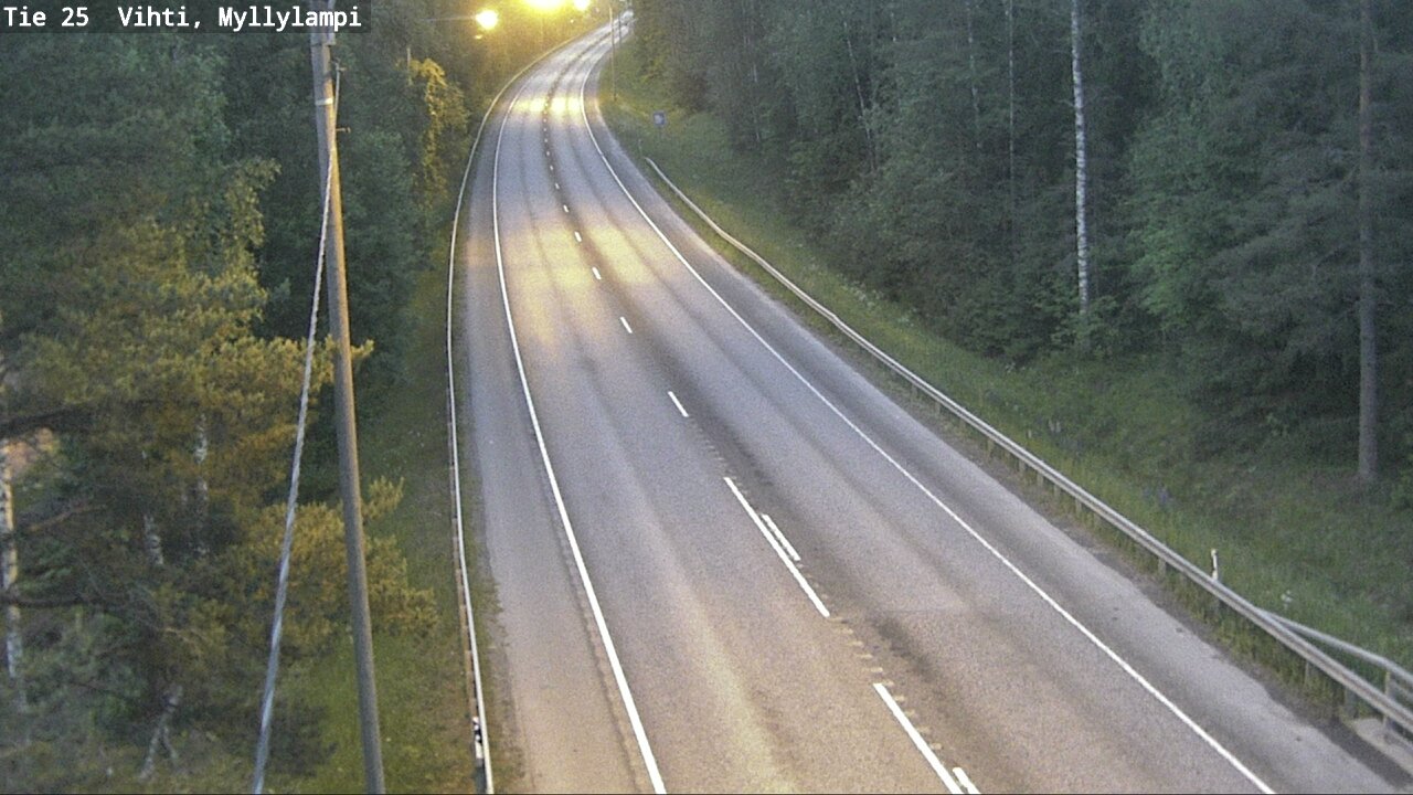 Kelikamerat Kuva Tie 25 Lohja Myllylampi, Lohja, Uusimaa