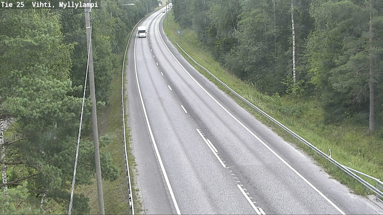 Kelikamerat Kuva Tie 25 Lohja Myllylampi, Lohja, Uusimaa