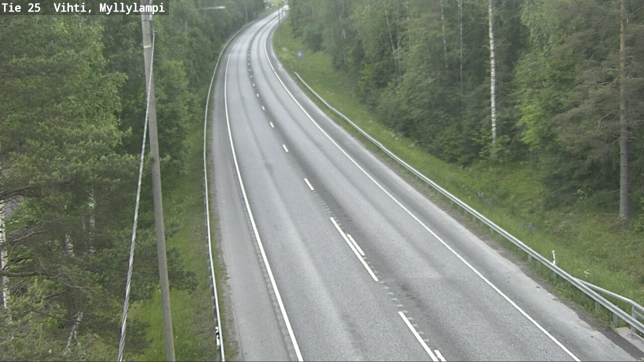 Kelikamerat Kuva Tie 25 Lohja Myllylampi, Lohja, Uusimaa