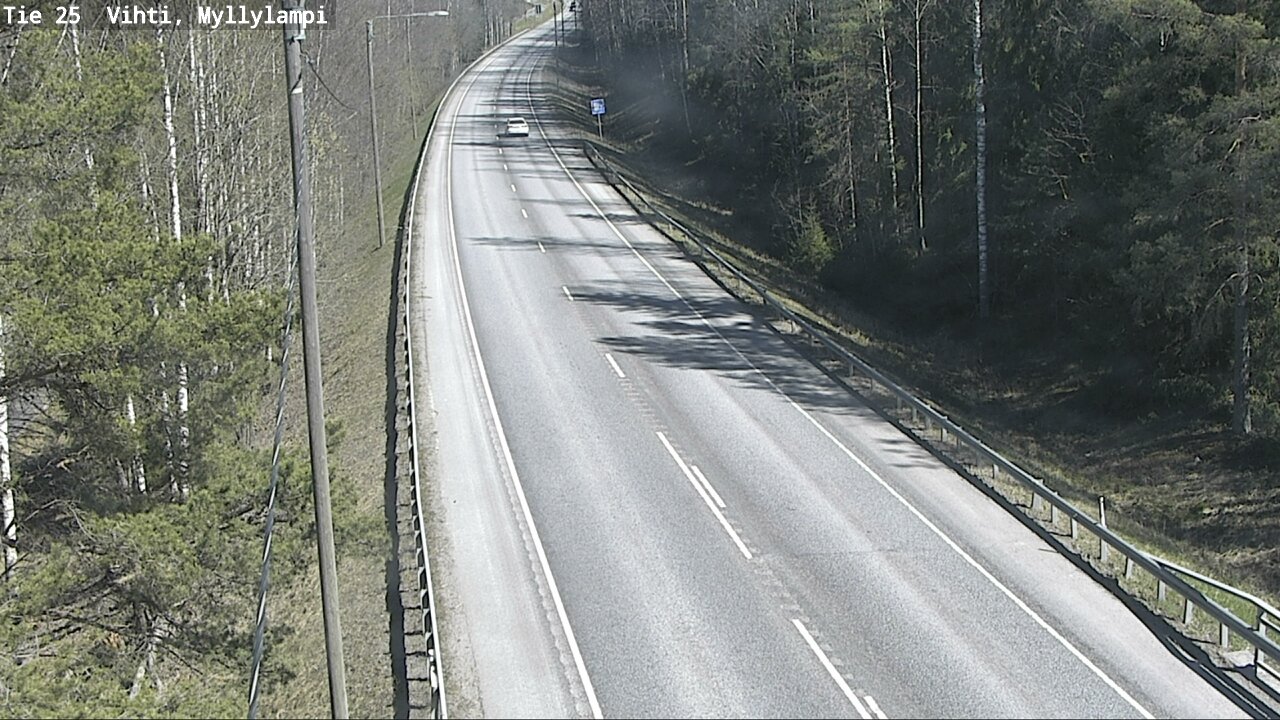 Kelikamerat Kuva Tie 25 Lohja Myllylampi, Lohja, Uusimaa