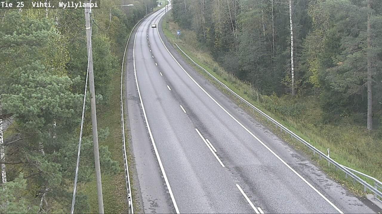 Kelikamerat Kuva Tie 25 Lohja Myllylampi, Lohja, Uusimaa
