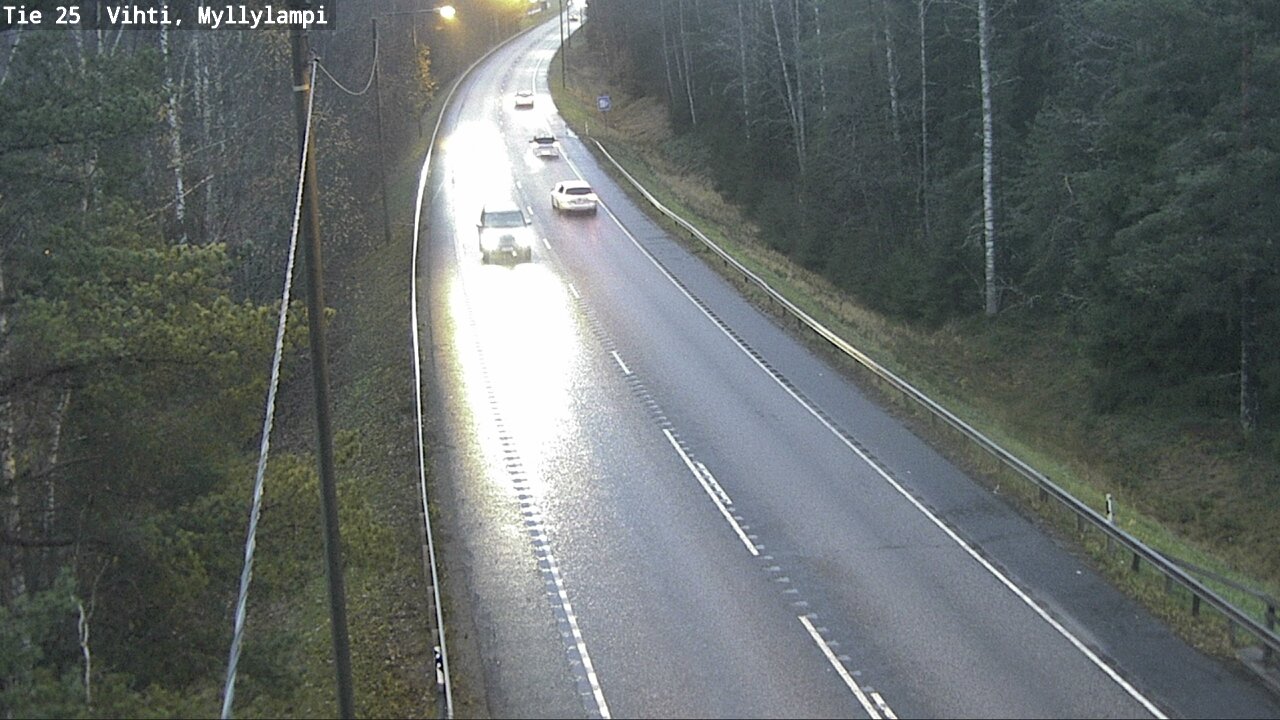 Kelikamerat Kuva Tie 25 Lohja Myllylampi, Lohja, Uusimaa