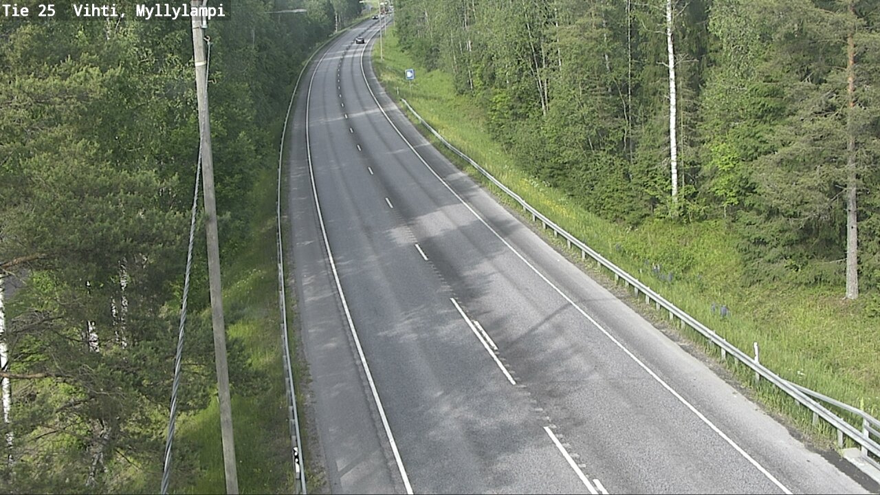 Kelikamerat Kuva Tie 25 Lohja Myllylampi, Lohja, Uusimaa