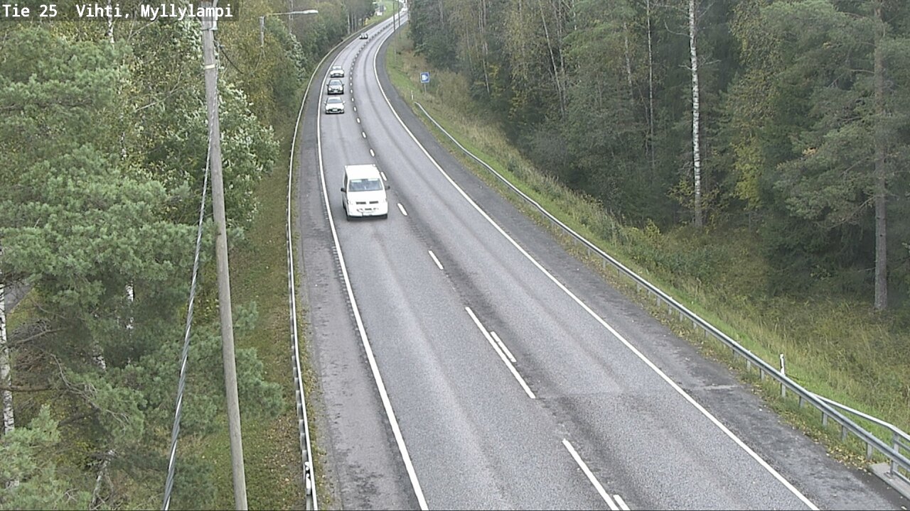 Kelikamerat Kuva Tie 25 Lohja Myllylampi, Lohja, Uusimaa