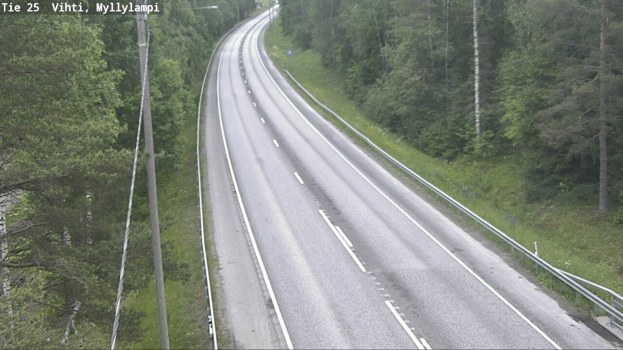 Kelikamerat Kuva Tie 25 Lohja Myllylampi, Lohja, Uusimaa
