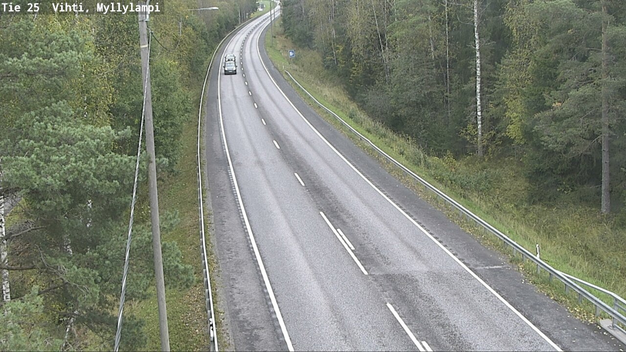 Kelikamerat Kuva Tie 25 Lohja Myllylampi, Lohja, Uusimaa