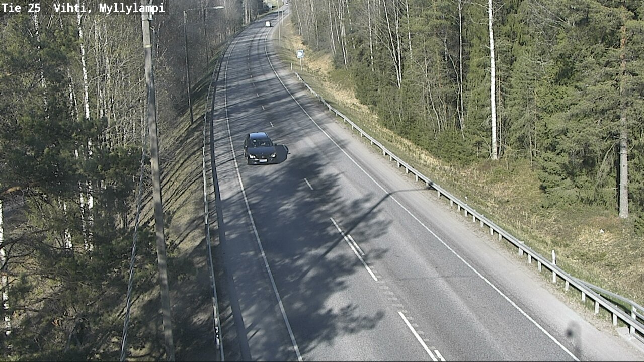 Kelikamerat Kuva Tie 25 Lohja Myllylampi, Lohja, Uusimaa