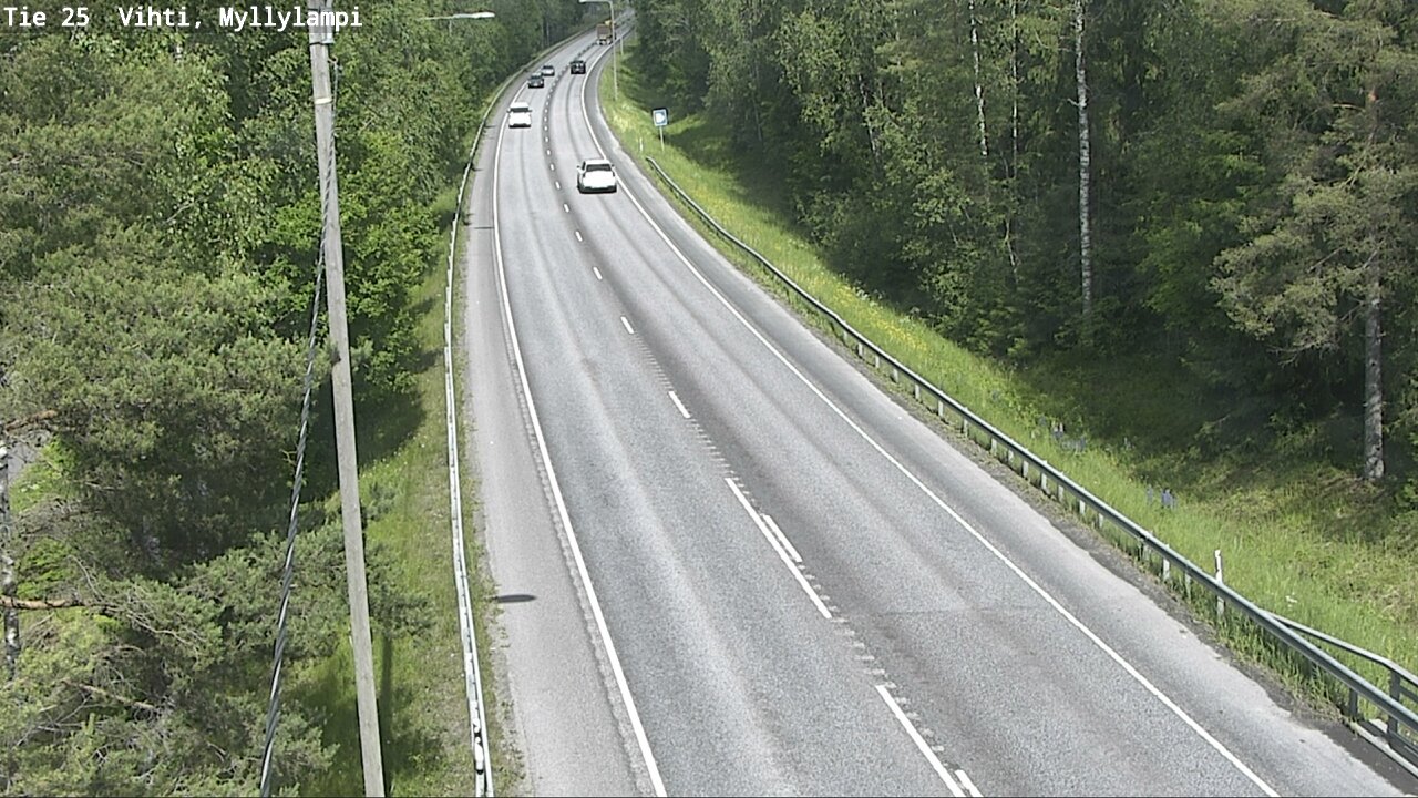 Kelikamerat Kuva Tie 25 Lohja Myllylampi, Lohja, Uusimaa