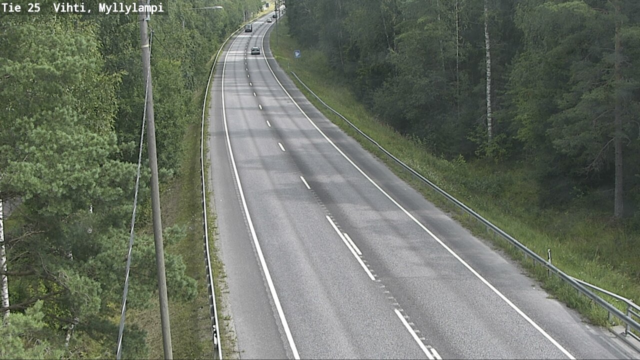 Kelikamerat Kuva Tie 25 Lohja Myllylampi, Lohja, Uusimaa