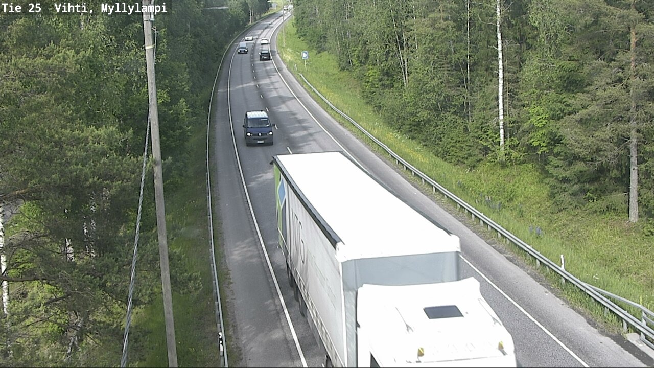 Kelikamerat Kuva Tie 25 Lohja Myllylampi, Lohja, Uusimaa