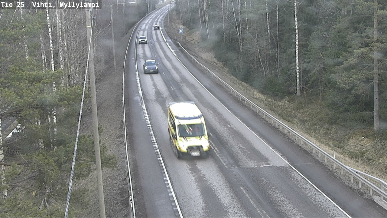 Kelikamerat Kuva Tie 25 Lohja Myllylampi, Lohja, Uusimaa