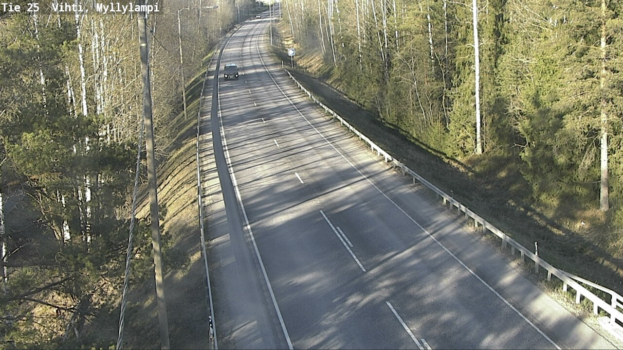 Kelikamerat Kuva Tie 25 Lohja Myllylampi, Lohja, Uusimaa
