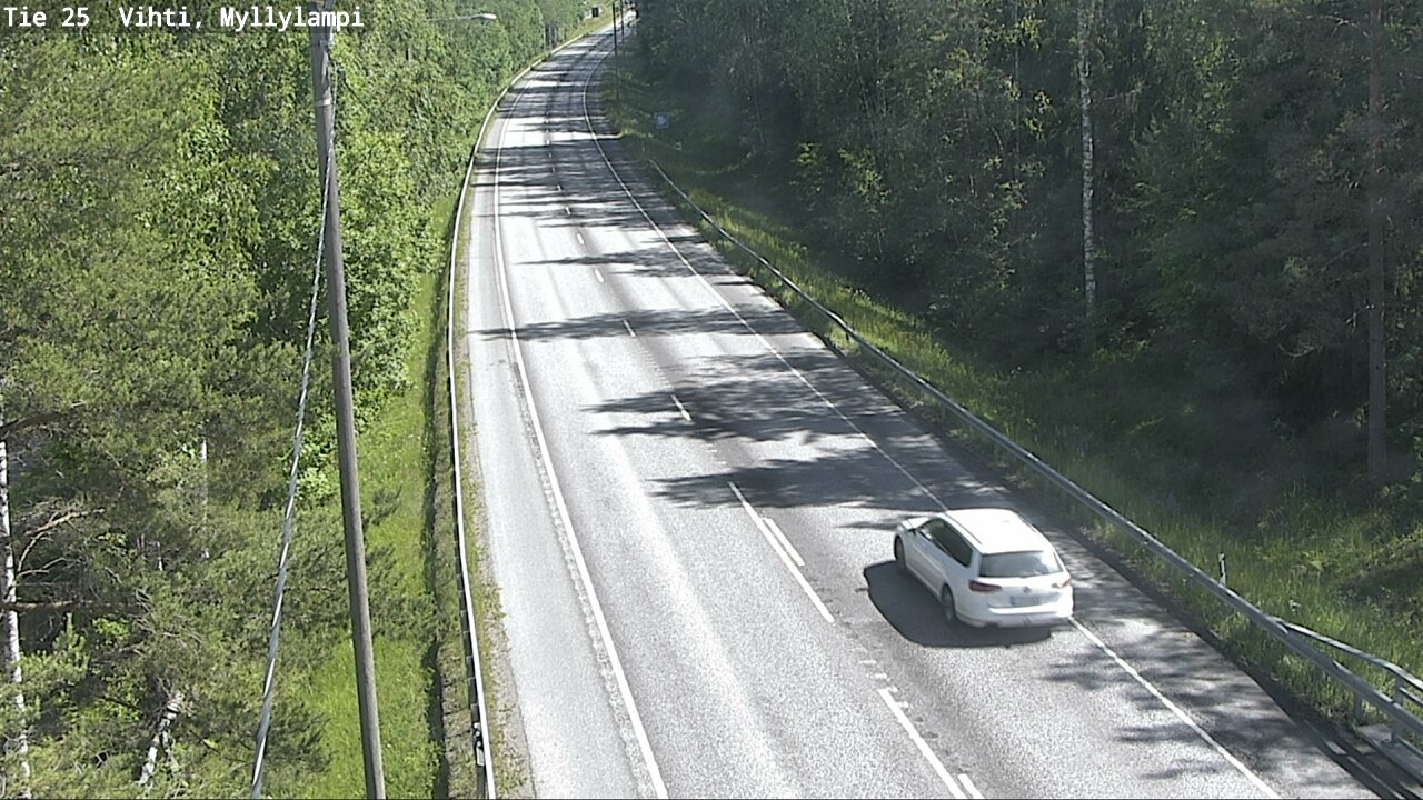 Kelikamerat Kuva Tie 25 Lohja Myllylampi, Lohja, Uusimaa