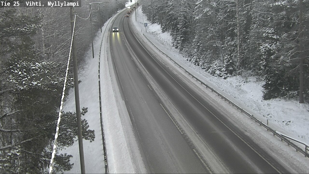 Kelikamerat Kuva Tie 25 Lohja Myllylampi, Lohja, Uusimaa