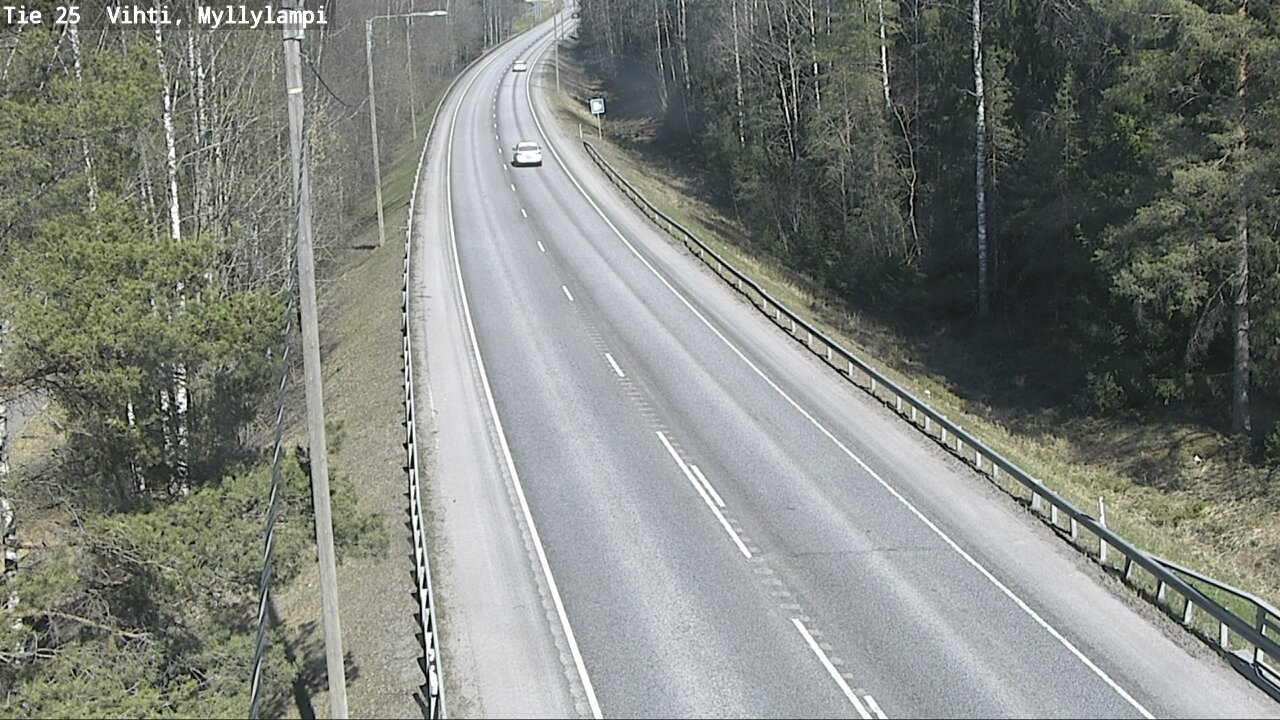 Kelikamerat Kuva Tie 25 Lohja Myllylampi, Lohja, Uusimaa