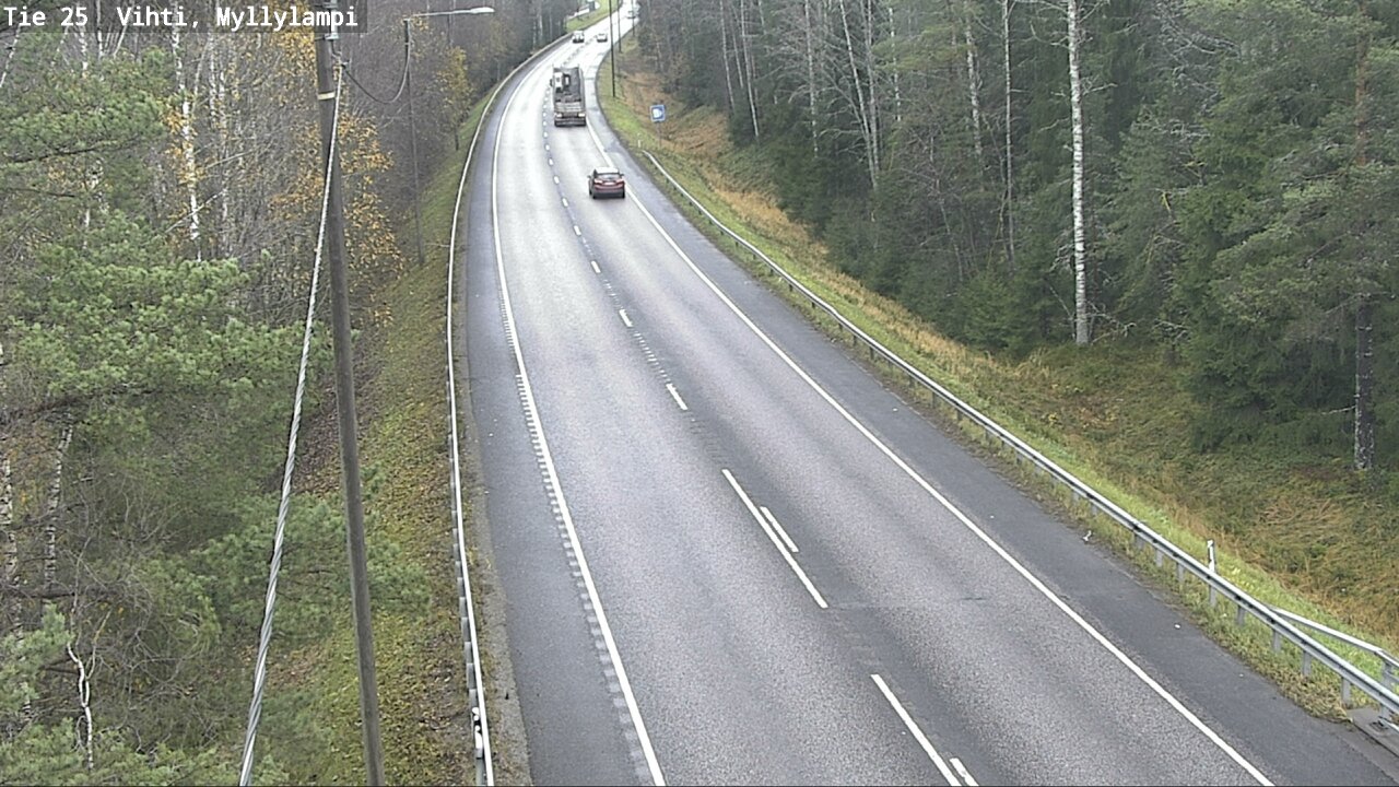 Kelikamerat Kuva Tie 25 Lohja Myllylampi, Lohja, Uusimaa