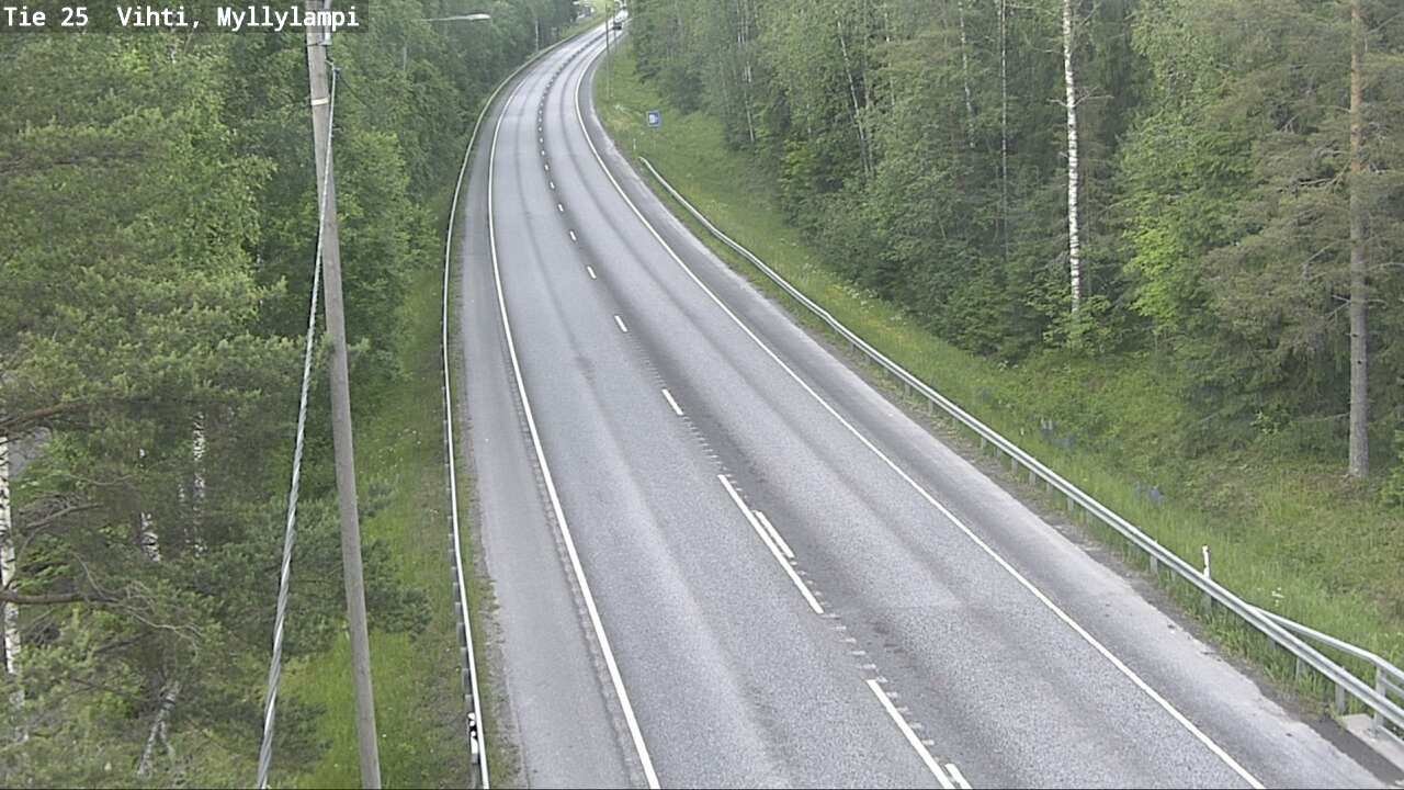 Kelikamerat Kuva Tie 25 Lohja Myllylampi, Lohja, Uusimaa