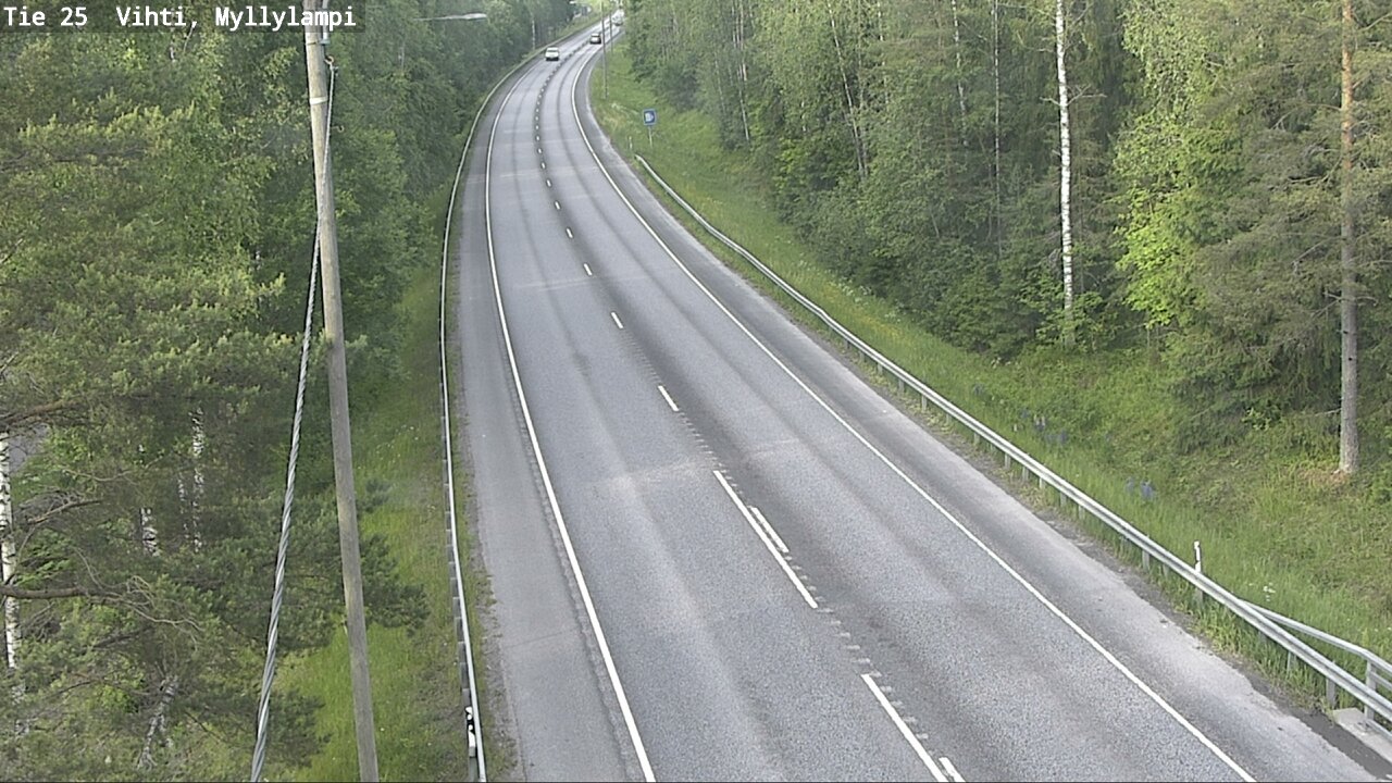 Kelikamerat Kuva Tie 25 Lohja Myllylampi, Lohja, Uusimaa
