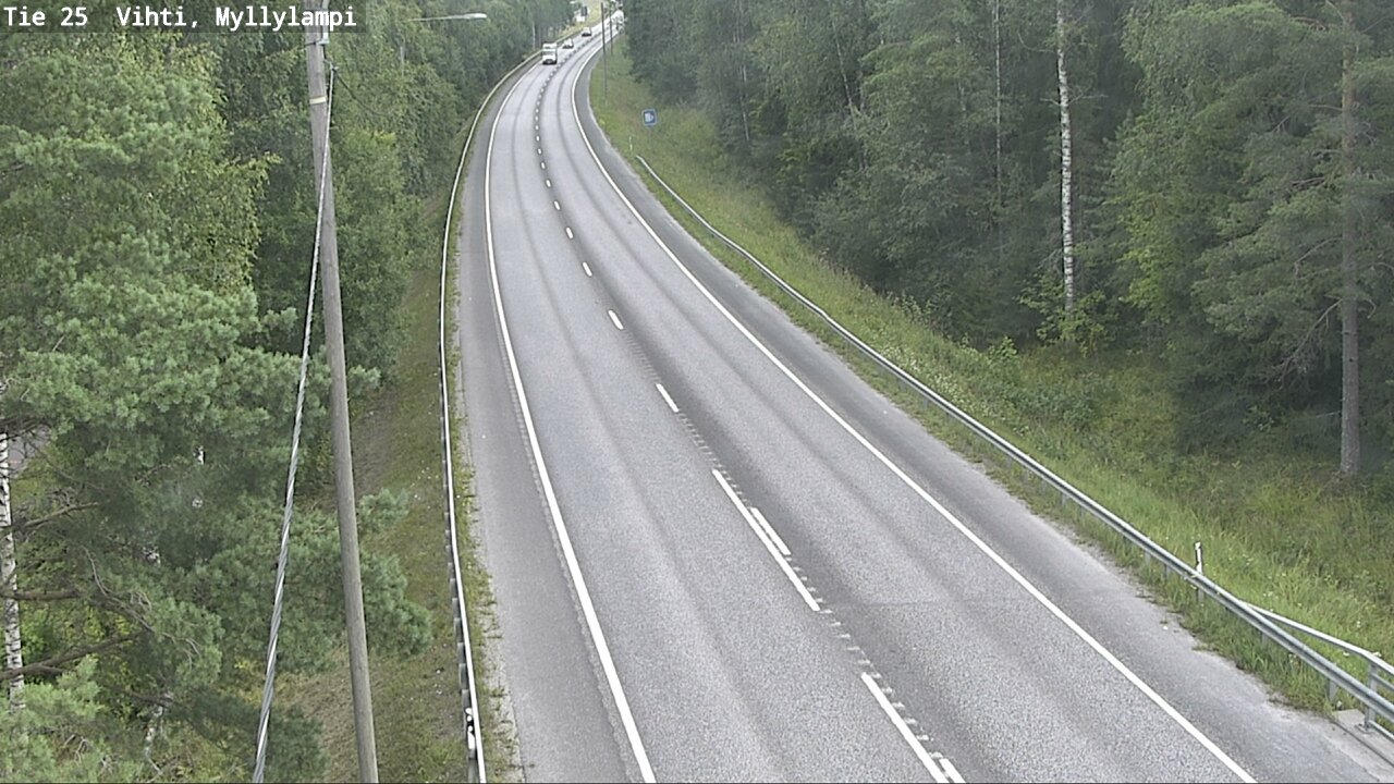 Kelikamerat Kuva Tie 25 Lohja Myllylampi, Lohja, Uusimaa