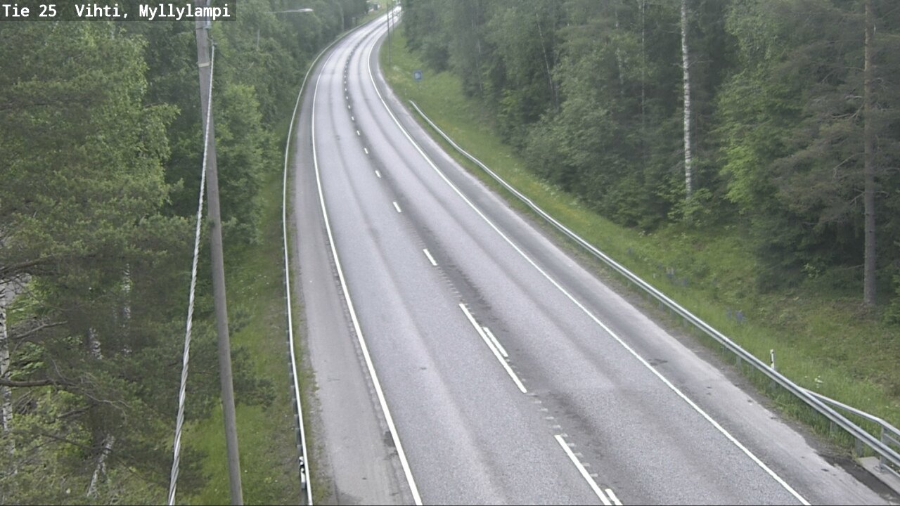Kelikamerat Kuva Tie 25 Lohja Myllylampi, Lohja, Uusimaa