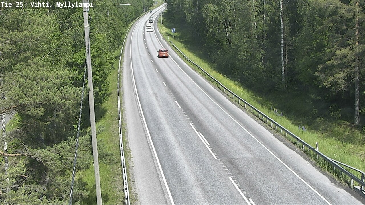 Kelikamerat Kuva Tie 25 Lohja Myllylampi, Lohja, Uusimaa