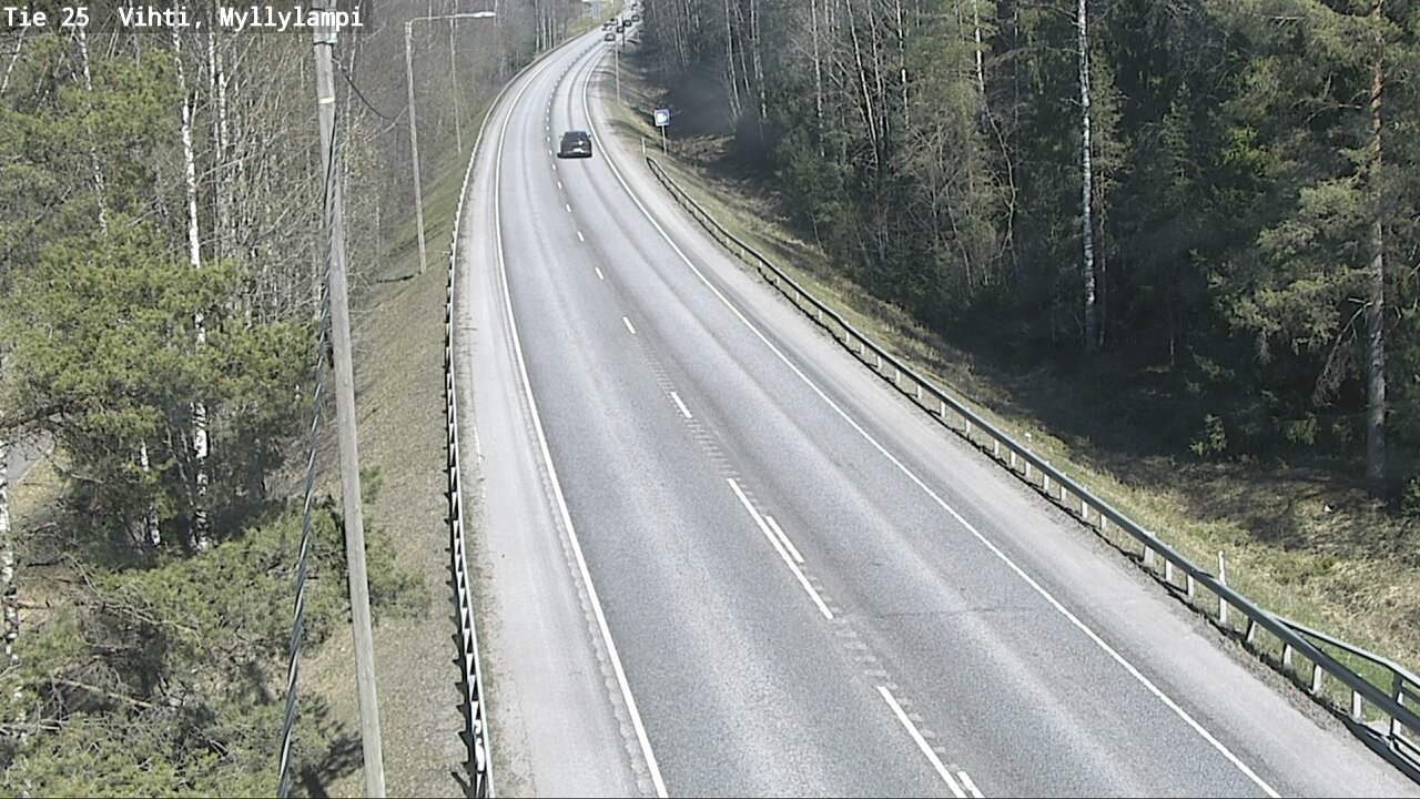 Kelikamerat Kuva Tie 25 Lohja Myllylampi, Lohja, Uusimaa