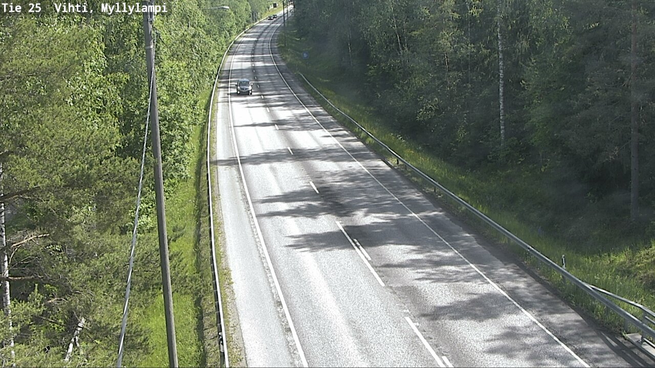 Kelikamerat Kuva Tie 25 Lohja Myllylampi, Lohja, Uusimaa
