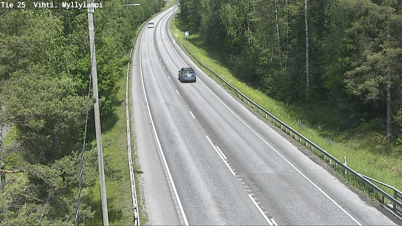 Kelikamerat Kuva Tie 25 Lohja Myllylampi, Lohja, Uusimaa