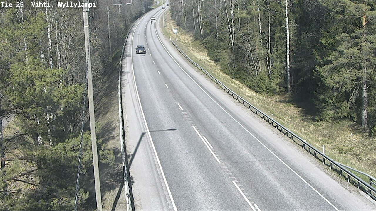 Kelikamerat Kuva Tie 25 Lohja Myllylampi, Lohja, Uusimaa