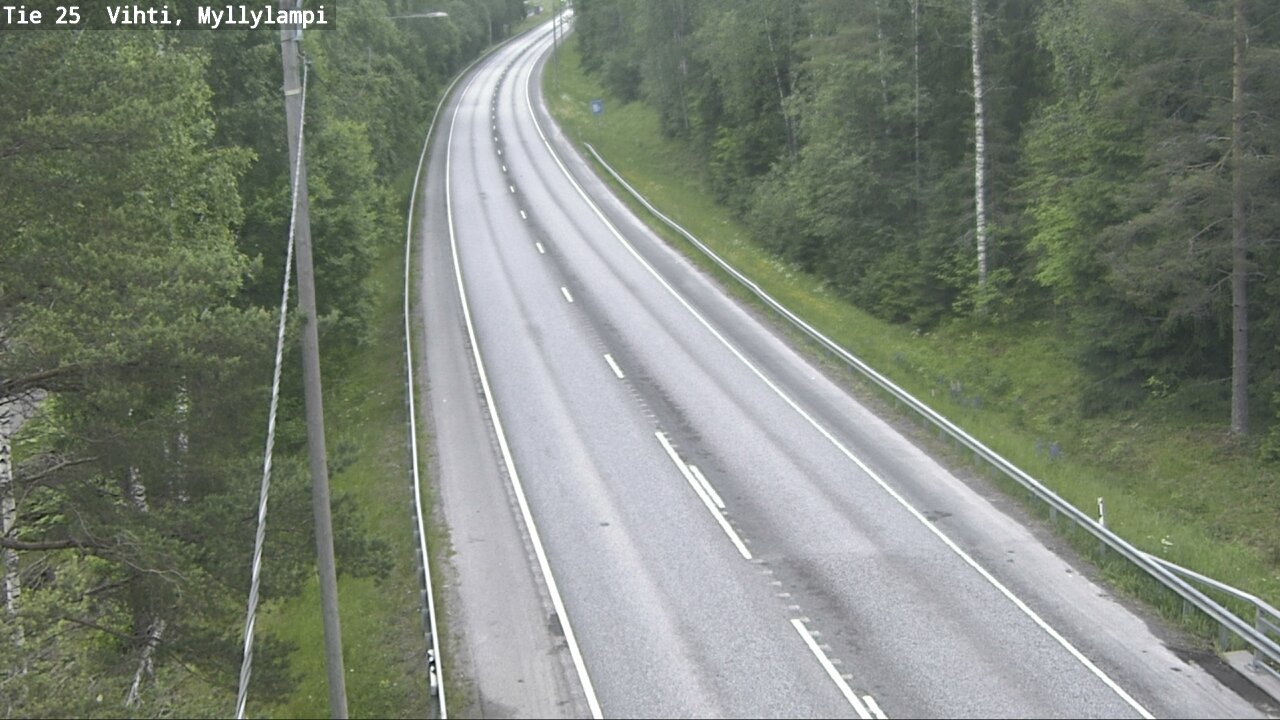 Kelikamerat Kuva Tie 25 Lohja Myllylampi, Lohja, Uusimaa
