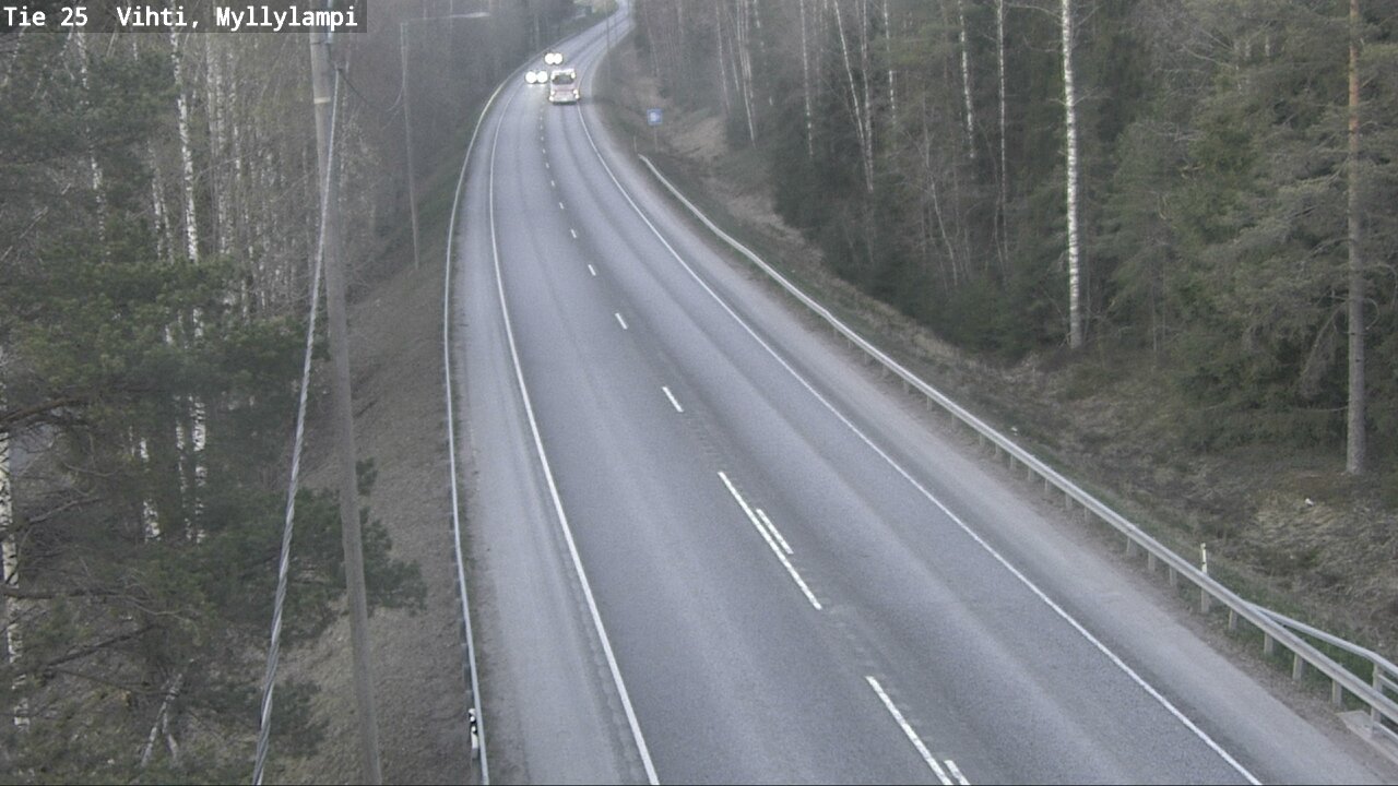 Kelikamerat Kuva Tie 25 Lohja Myllylampi, Lohja, Uusimaa
