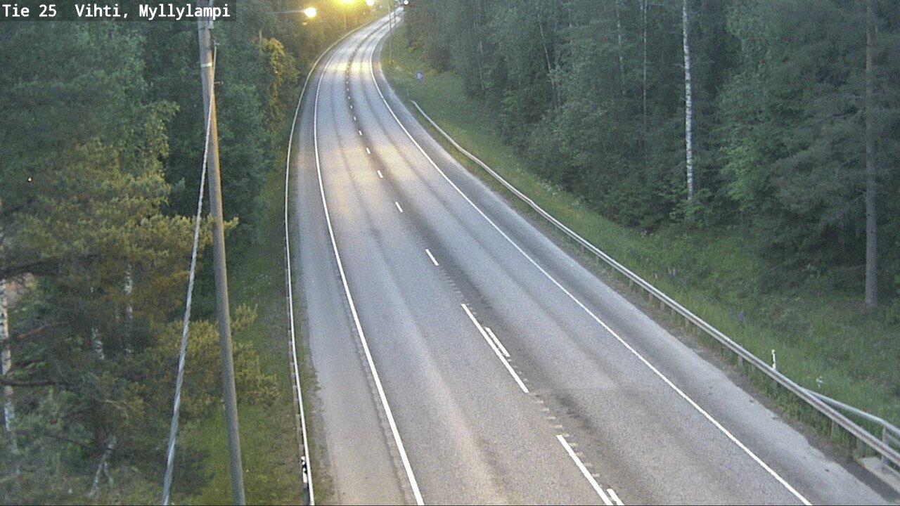 Kelikamerat Kuva Tie 25 Lohja Myllylampi, Lohja, Uusimaa