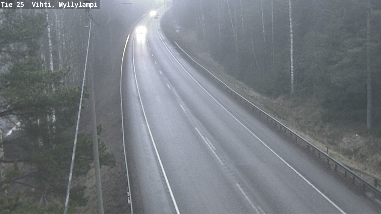 Kelikamerat Kuva Tie 25 Lohja Myllylampi, Lohja, Uusimaa