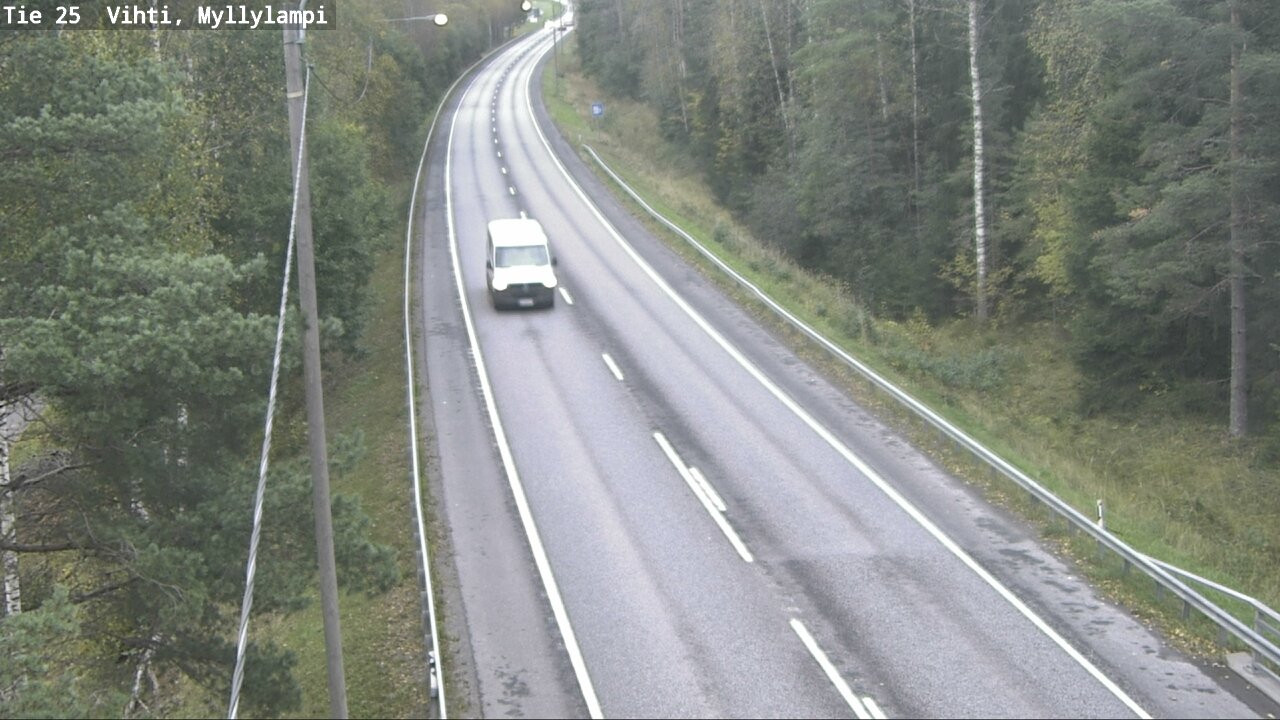 Kelikamerat Kuva Tie 25 Lohja Myllylampi, Lohja, Uusimaa